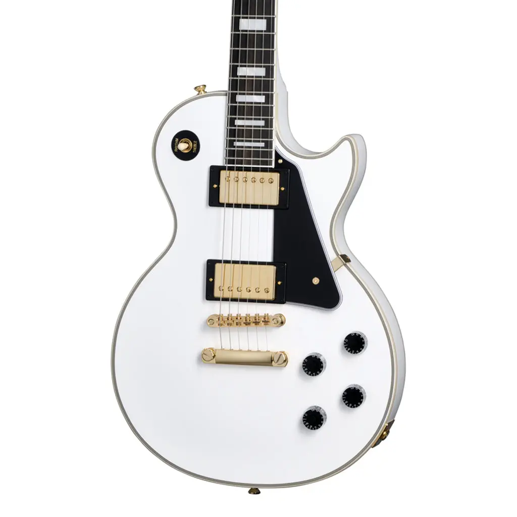Epiphone Les Paul Custom Alpine White With Hardcase 1