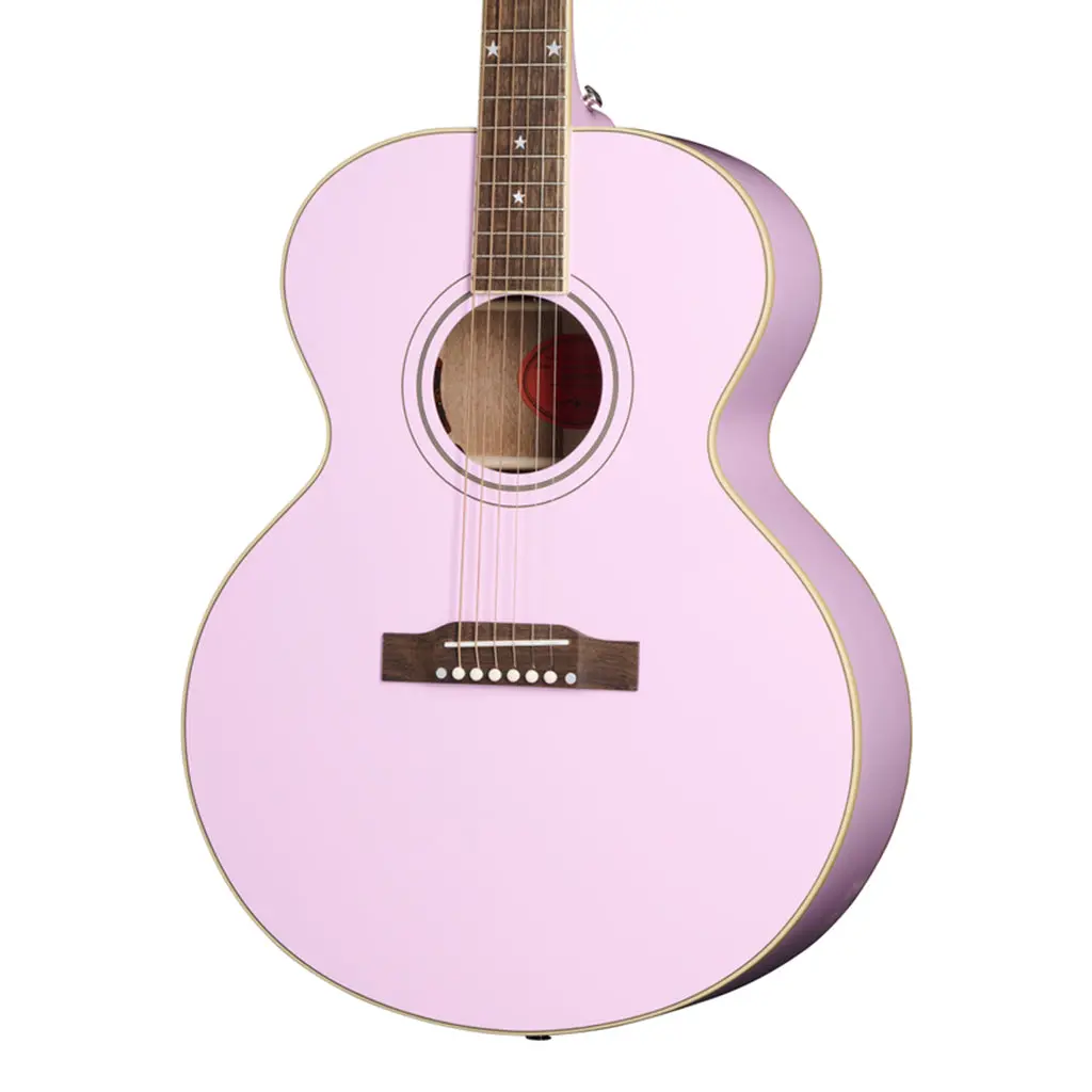 Epiphone J180 Ls Pink With Hardcase 1