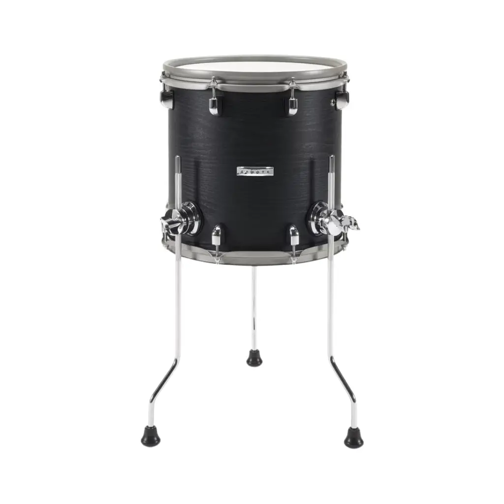 Efnote Efd-T1212 Electronic Floor Tom Pad For Efnote 5X - 12 X 12 Inch, Black Oak-Ish 1