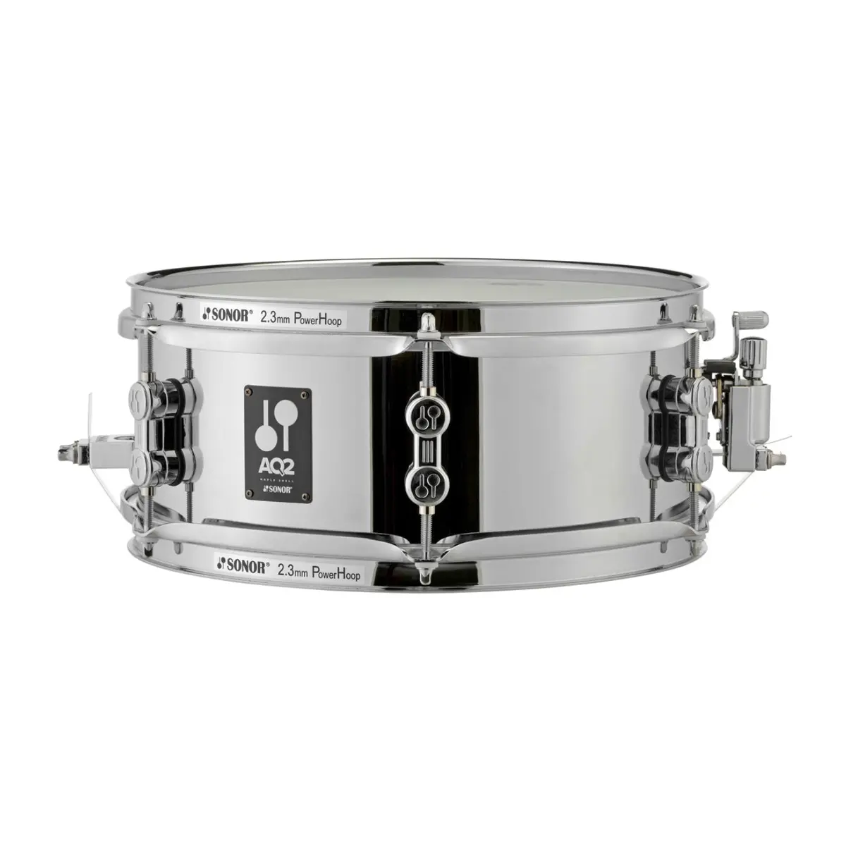 Sonor Aq2 Steel Snare Drum - 12X 5 Inch, Chrome 1