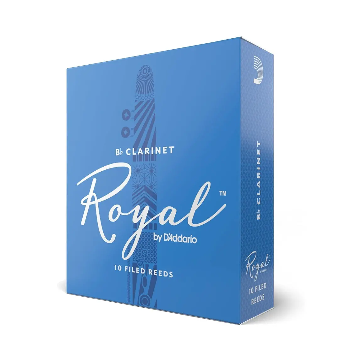 D'addario Royal Bb Clarinet Reeds - 2.5, 10-Pack 1