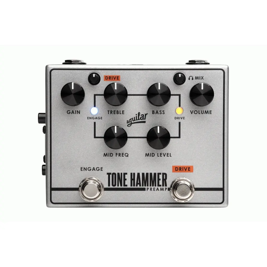 Aguilar Tone Hammer Preamp V2 Pedal 1