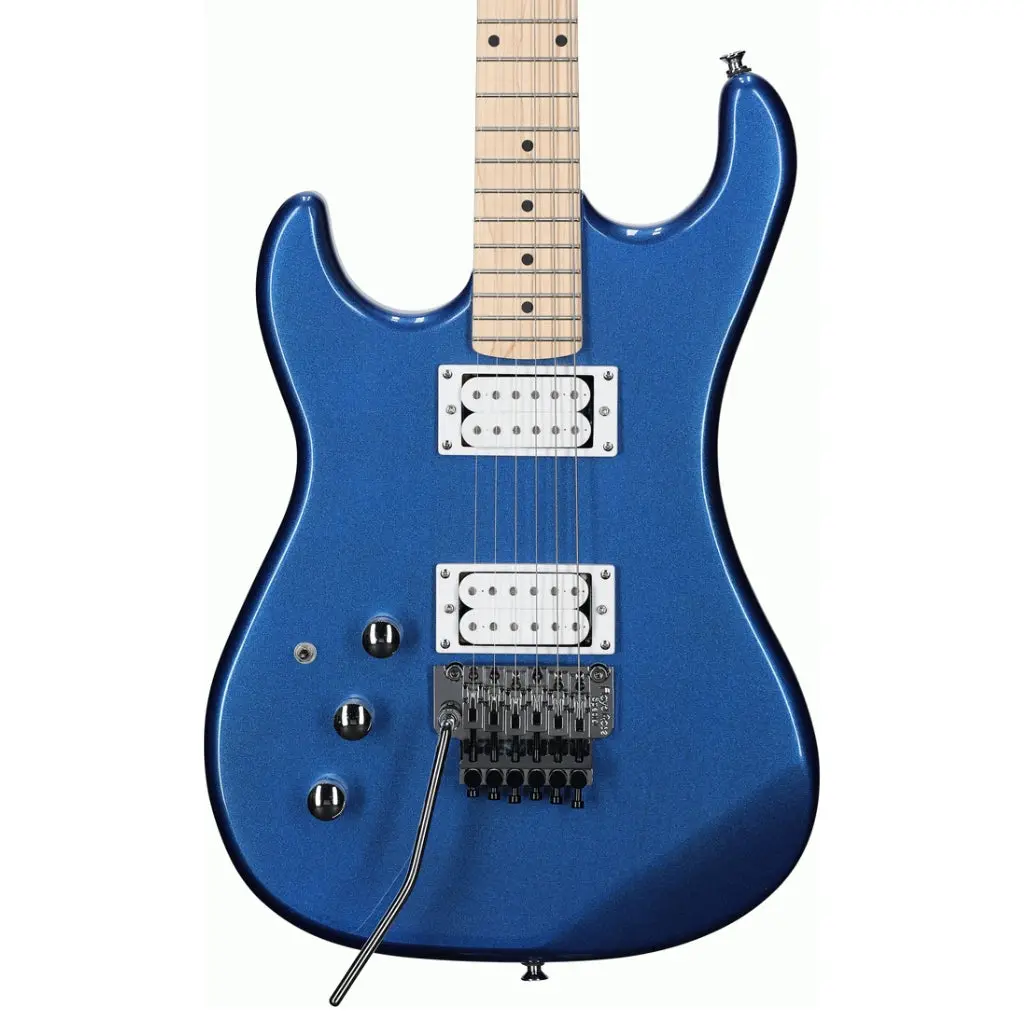 Kramer Pacer Classic Left Handed Electric Guitar -  Radio Blue Metallic 1