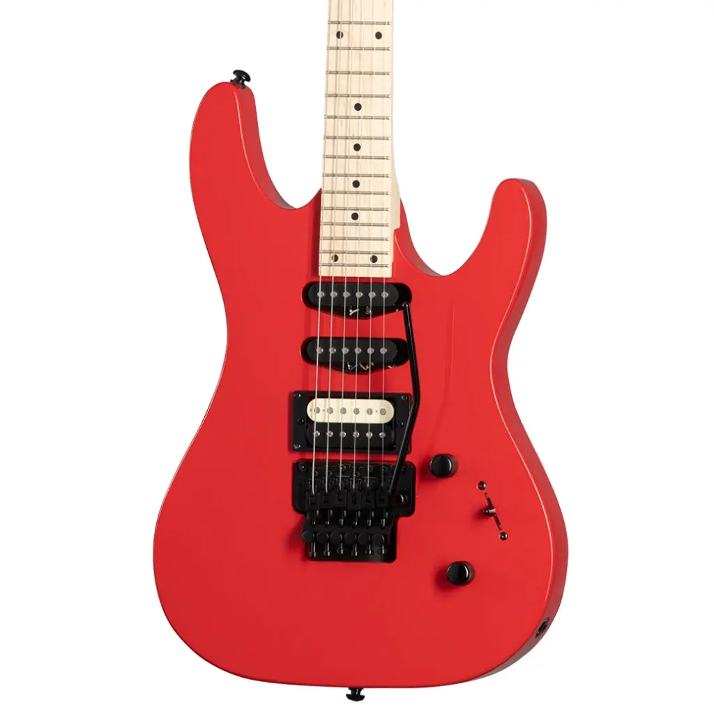 Kramer Striker Floyd Rose Electric Guitar - Jumper Red 1