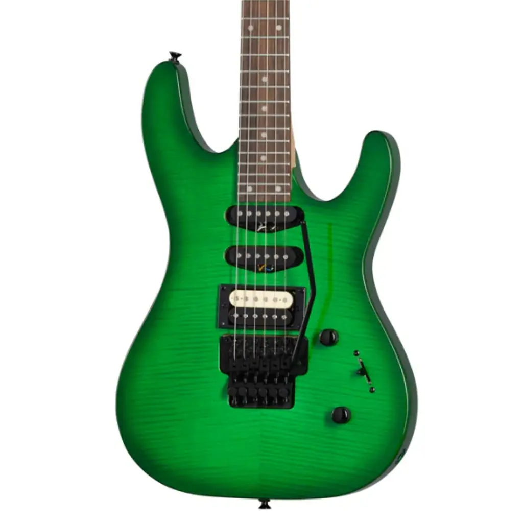 Kramer Striker Figured Floyd Rose Special Electric Guitar - Wild Ivy 1
