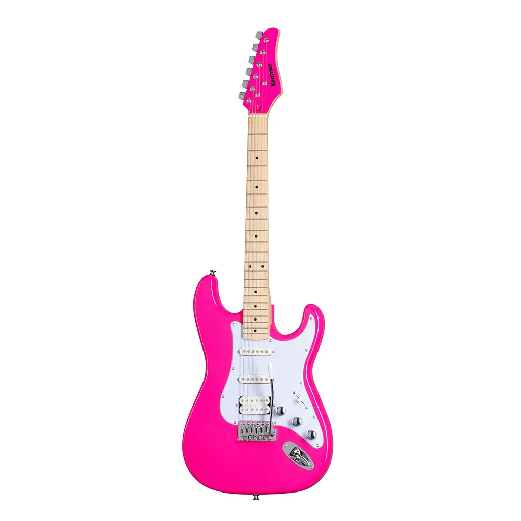Kramer Focus Vt211s Electric Guitar - Hot Pink 2