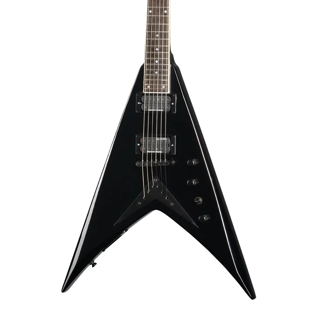 Kramer Dave Mustaine Vanguard In Case Electric Guitar - Ebony 1