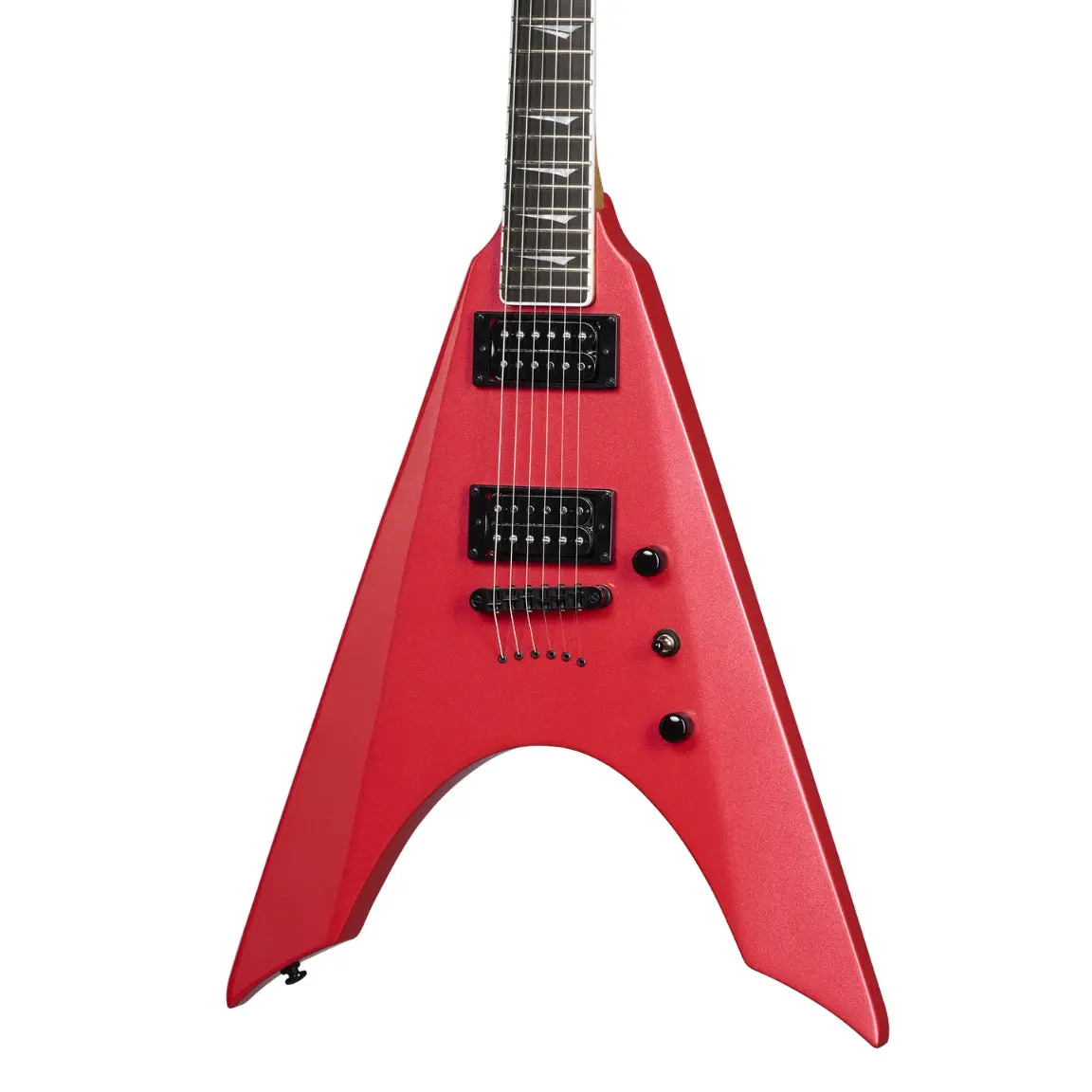 Kramer Nite-V String Through Electric Guitar - Crimson Metallic 1
