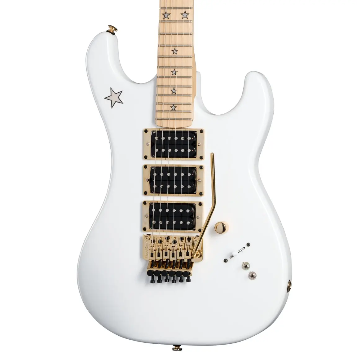 Kramer Jersey Star Electric Guitar - White Pearl 1