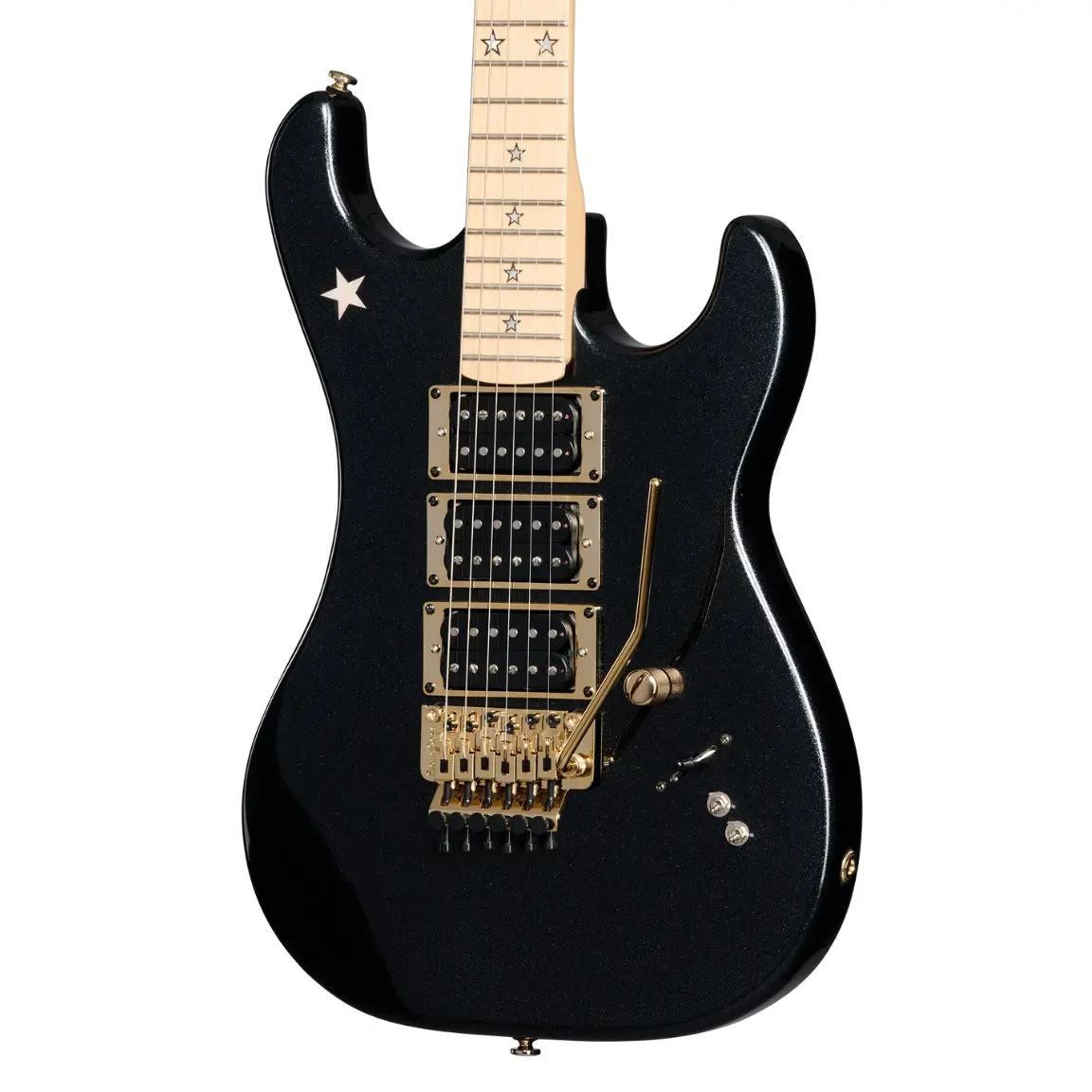 Kramer Jersey Star Electric Guitar - Black Pearl 1