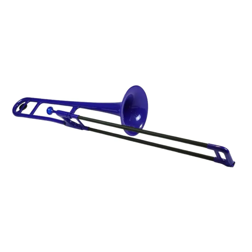 Pbone Plastic Trombone - Blue 1