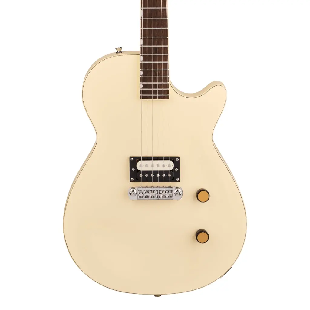 Gretsch Streamliner Jet 1 Pickup Electric Guitar - Vintage White, Laurel Fingerboard 1