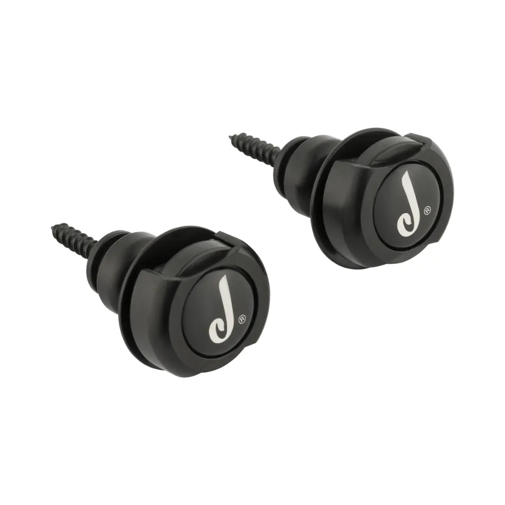 Jackson Guitar Strap Locks - Black 1