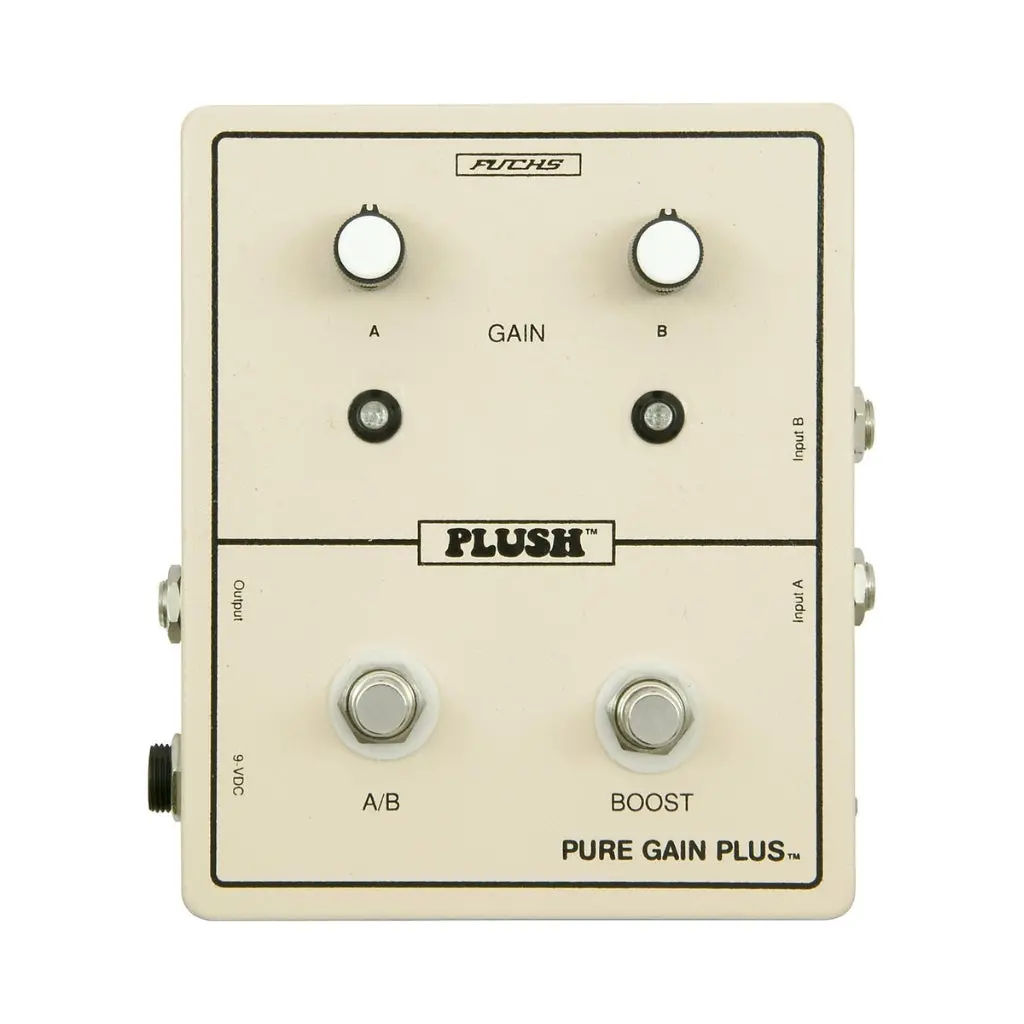 Fuchs Plush Pure Gain Plus (A/B) Guitar Effects Pedal 1