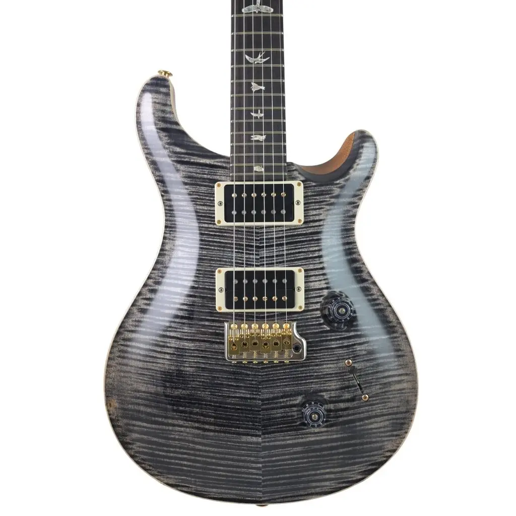 Prs Custom 24 Pattern Thin, 10 Top - Charcoal 1