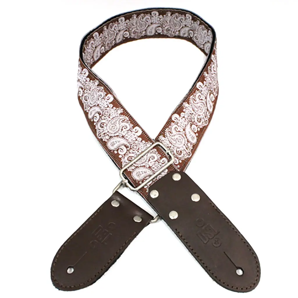Dsl Jac20-Pais-Brown Strap 2" Jacquard Weave Pais-Brown 1