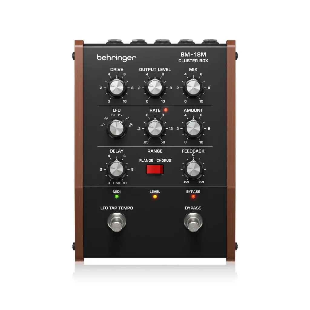 Behringer Bm-18M Cluster Box Modulation Pedal 1
