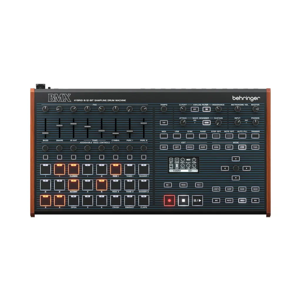 Behringer Bmx Hybrid Sampling Drum Machine 1