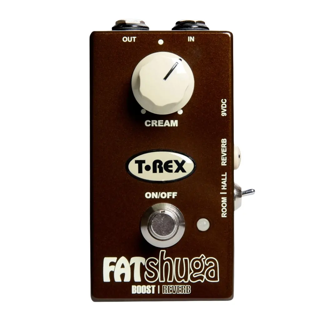 T-Rex Fat Shuga Boost And Reverb Pedal 1