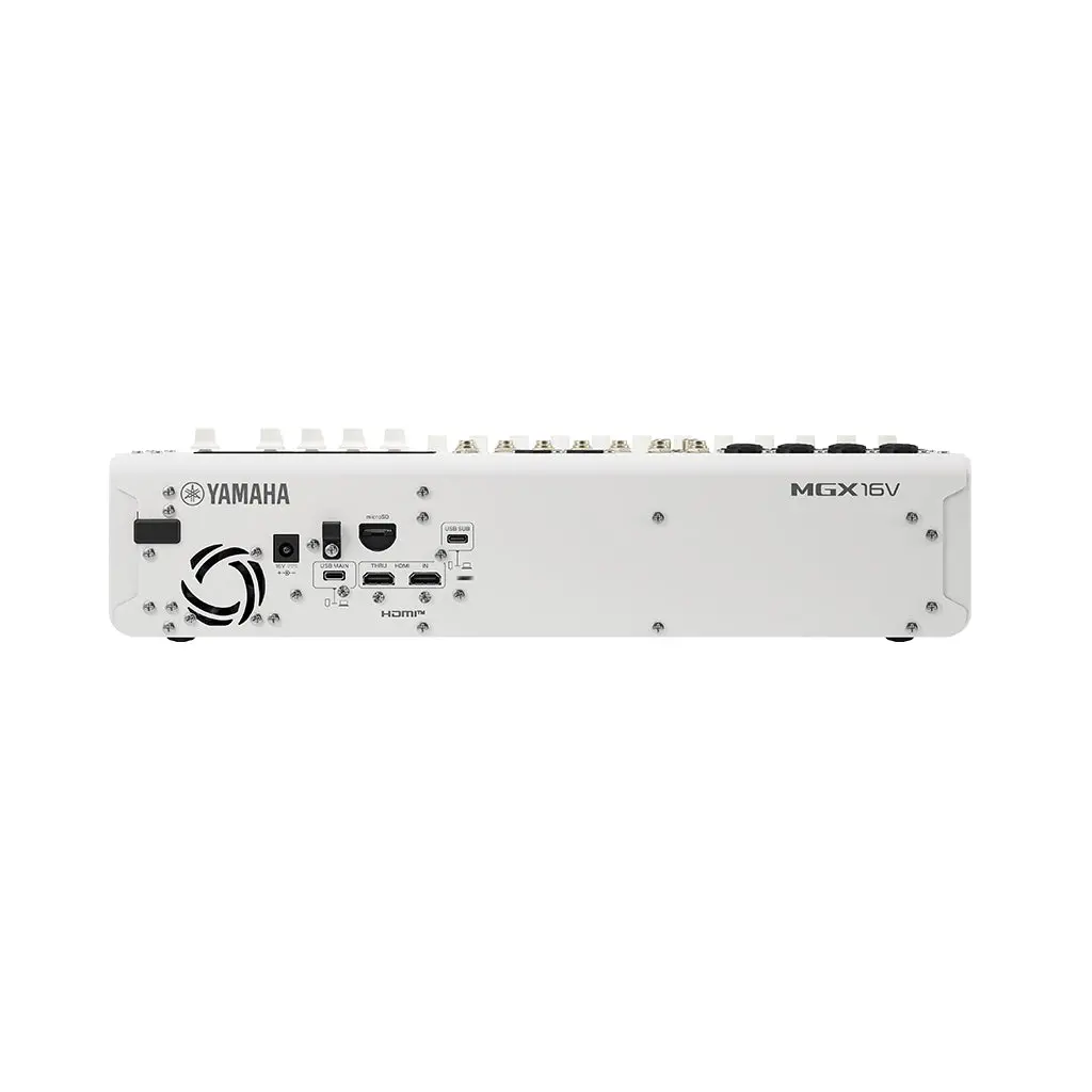 Yamaha Mgx16v Digital Mixer W/Video Interface - White 2