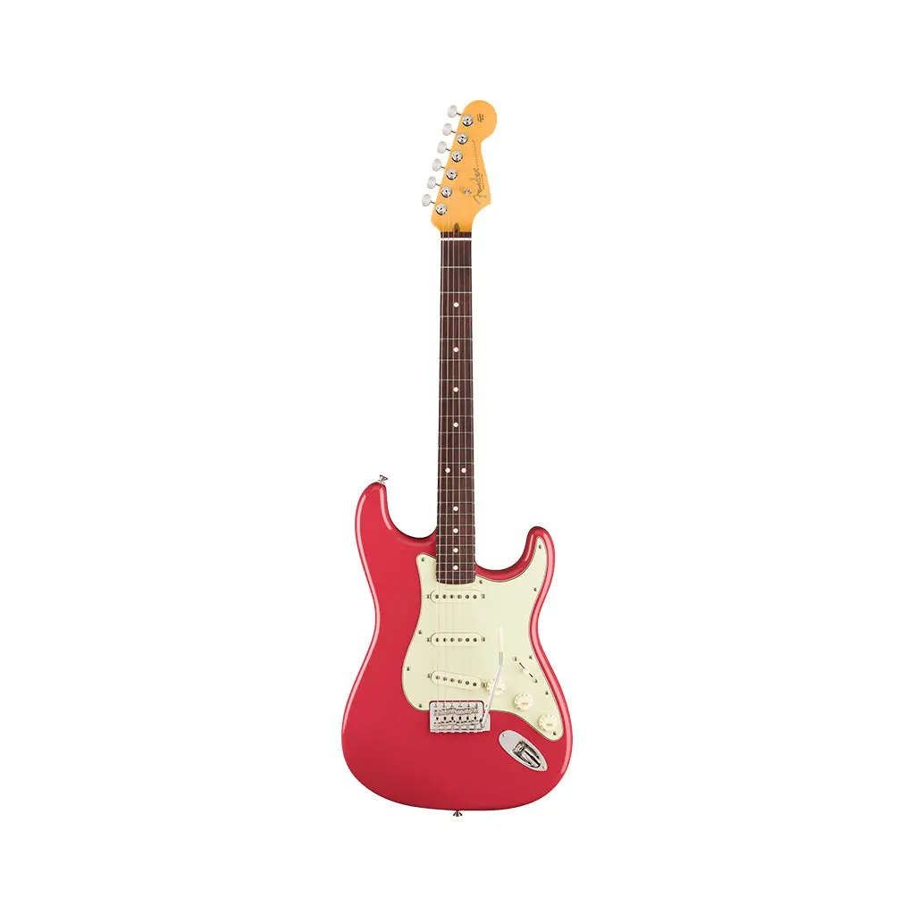 Fender American Professional Classic Stratocaster - Faded Dakota Red, Rosewood Fingerboard 2