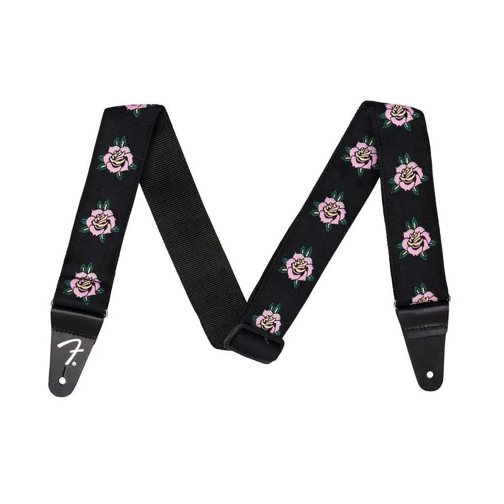 Fender Rose 2" Guitar Strap - Pink 1