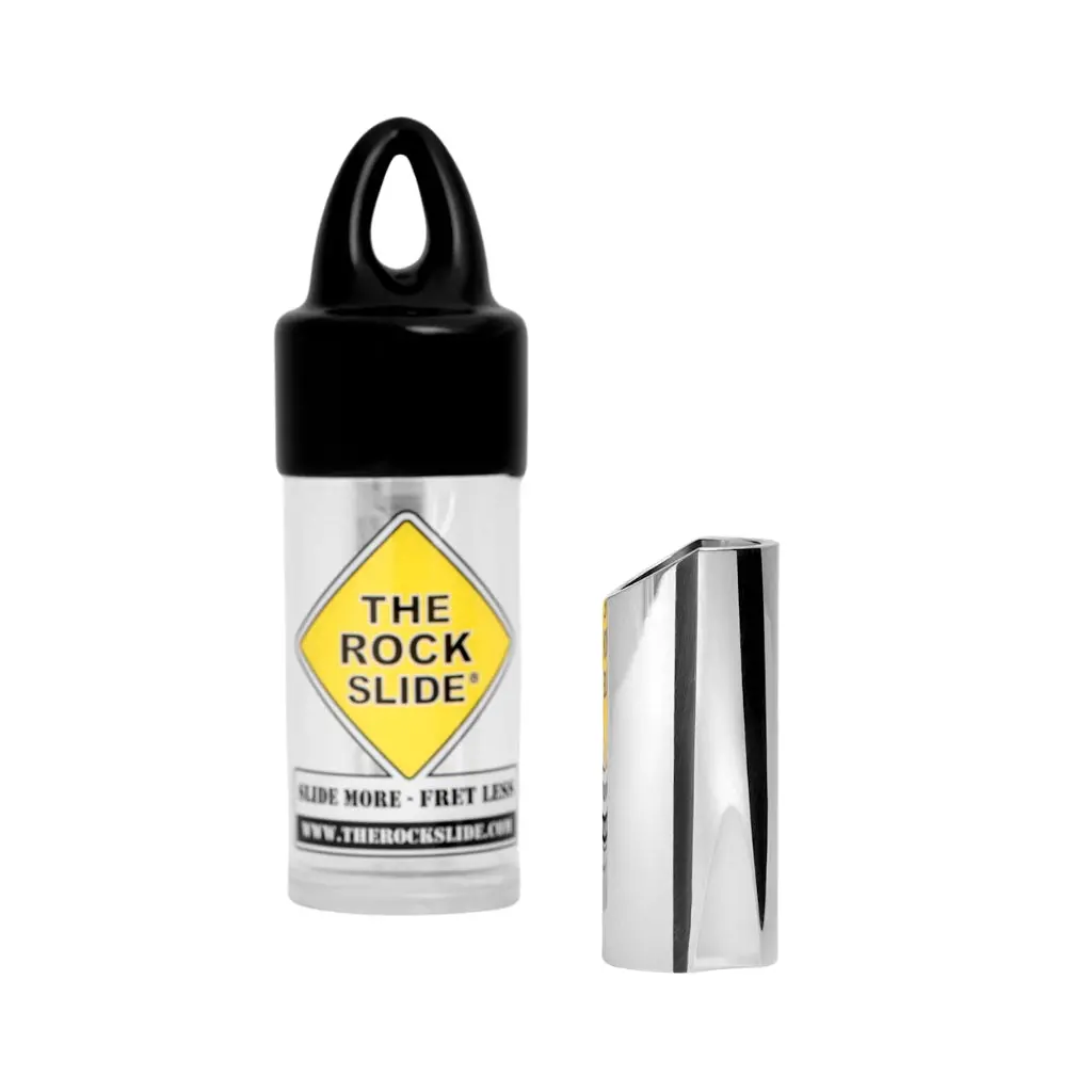 The Rock Slide Nickel Plated Guitar Slide - Large 1