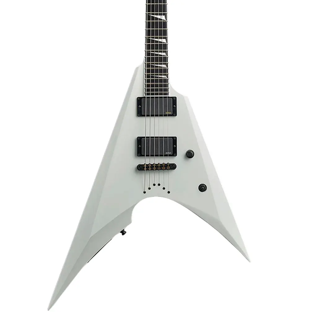 Esp E-Ii Arrow Neck Thru Electric Guitar W/Case - Snow White 1