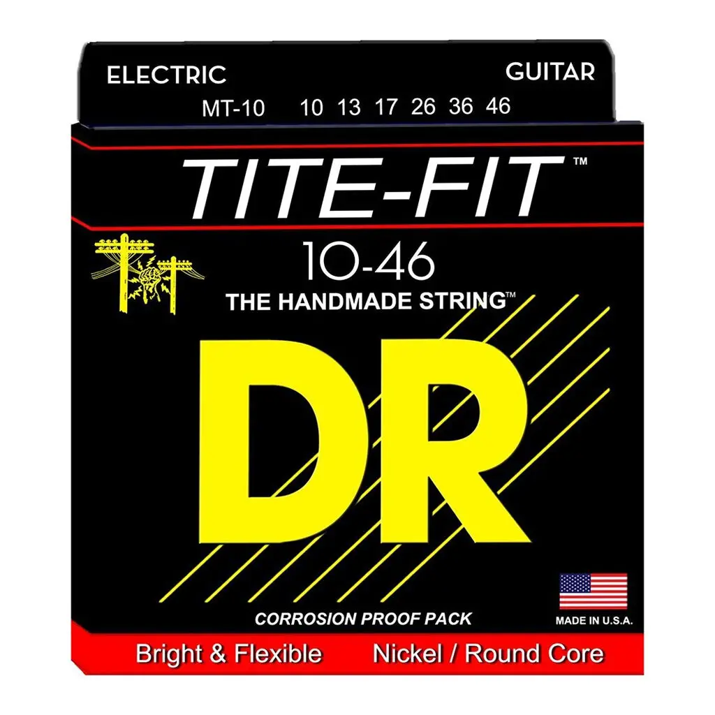 Dr Mt-10 Tite-Fit - Nickel Plated: Medium 10-46 1