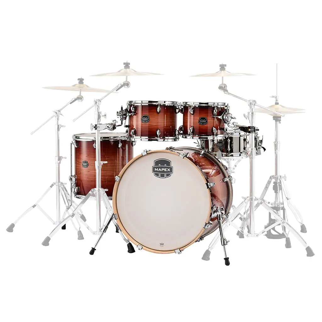 Mapex Armory 5 Piece Shell Pack - Redwood Burst 2