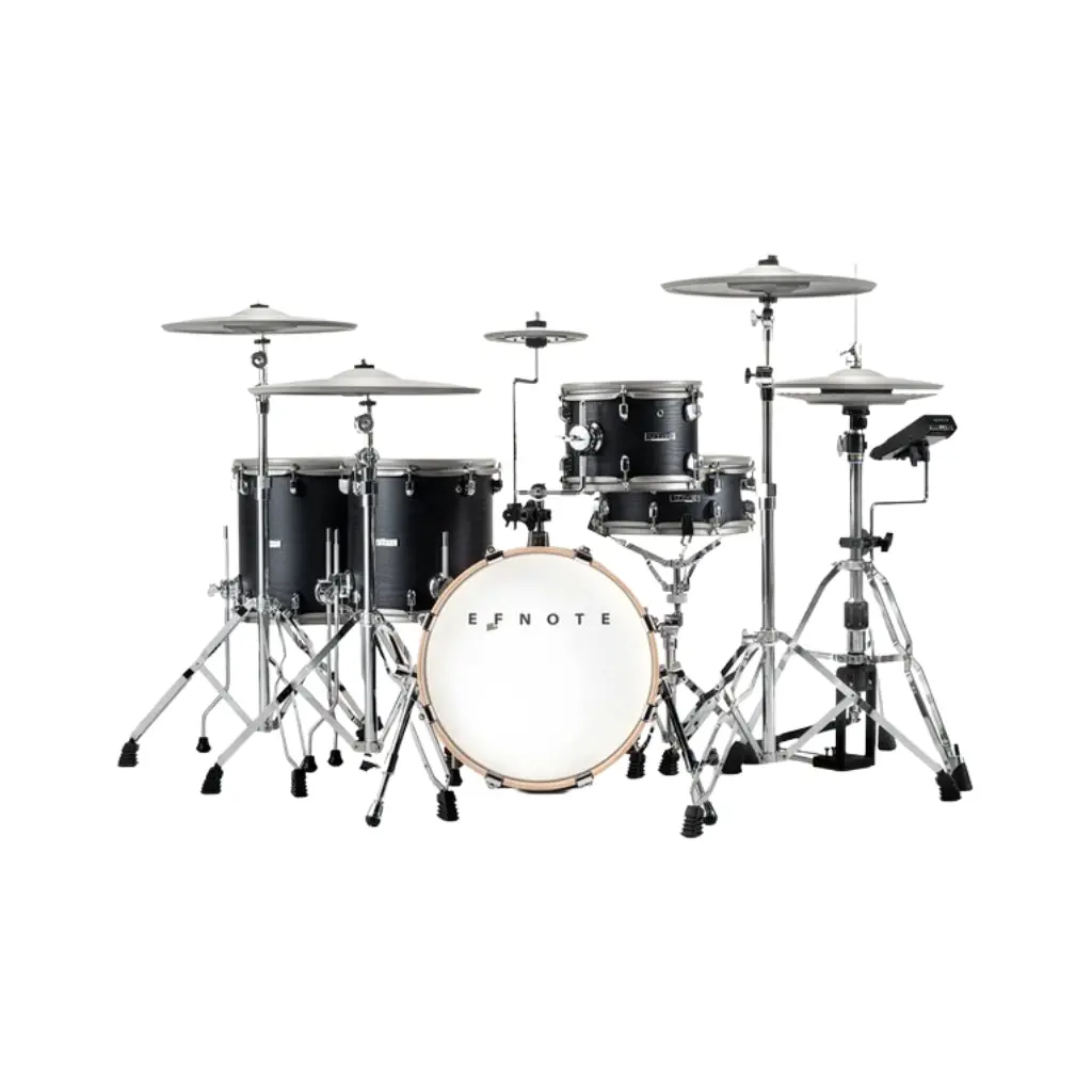 Efnote Est-5X Electronic Drum Kit - Black Oak-Ish 1