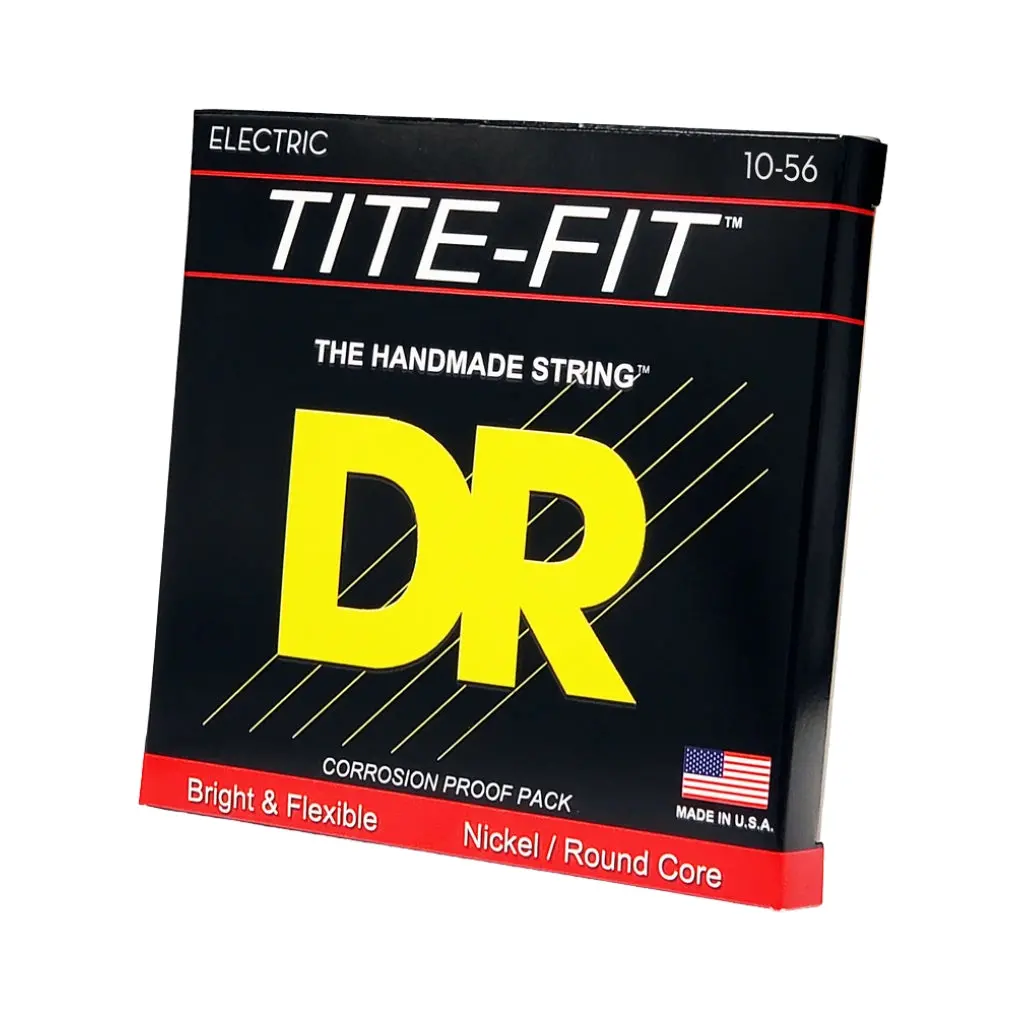Dr Tite-Fit Compression Wound Electric Guitar Strings - Jeff Healey 10-56 1