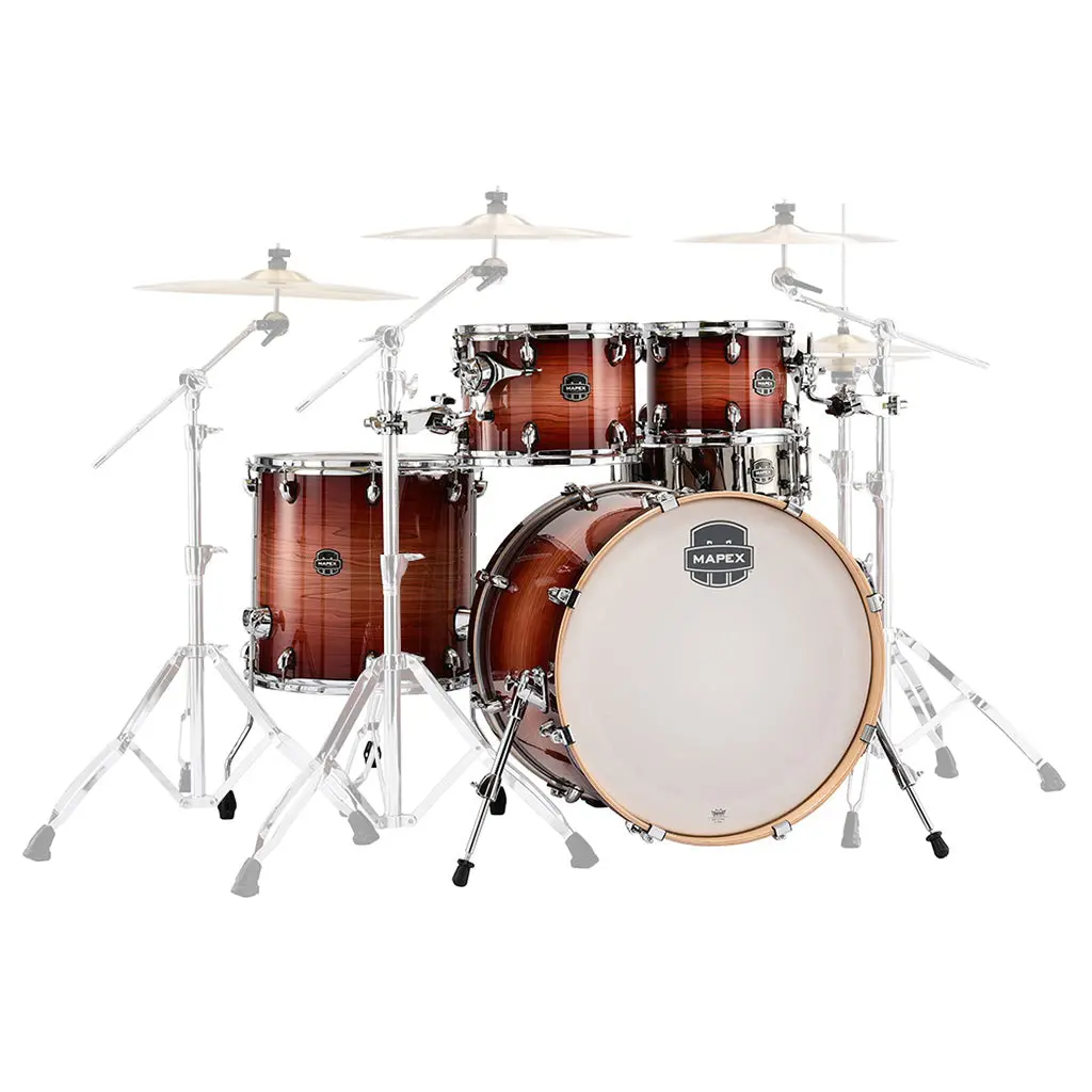 Mapex Armory 5 Piece Shell Pack - Redwood Burst 1