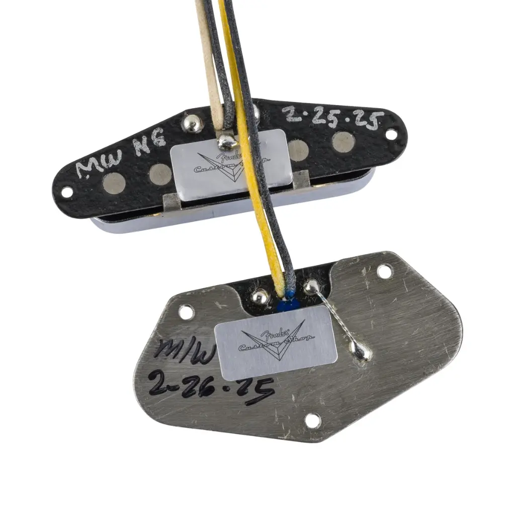 Fender Custom Shop '50/'51 Blackguard Telecaster Pickups - Set Of 2 2