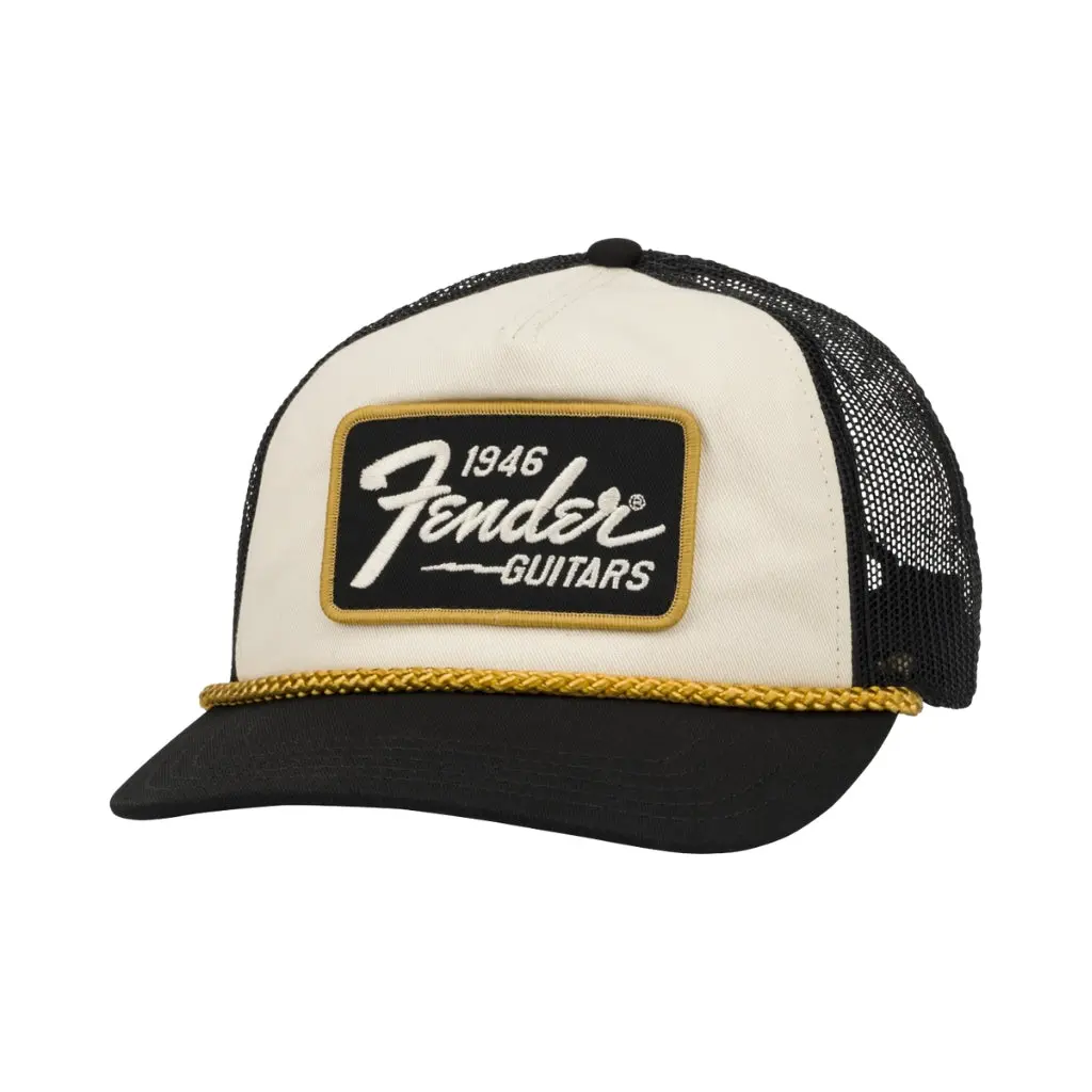 Fender Fender 1946 Gold Braid Hat Cream/Black 1