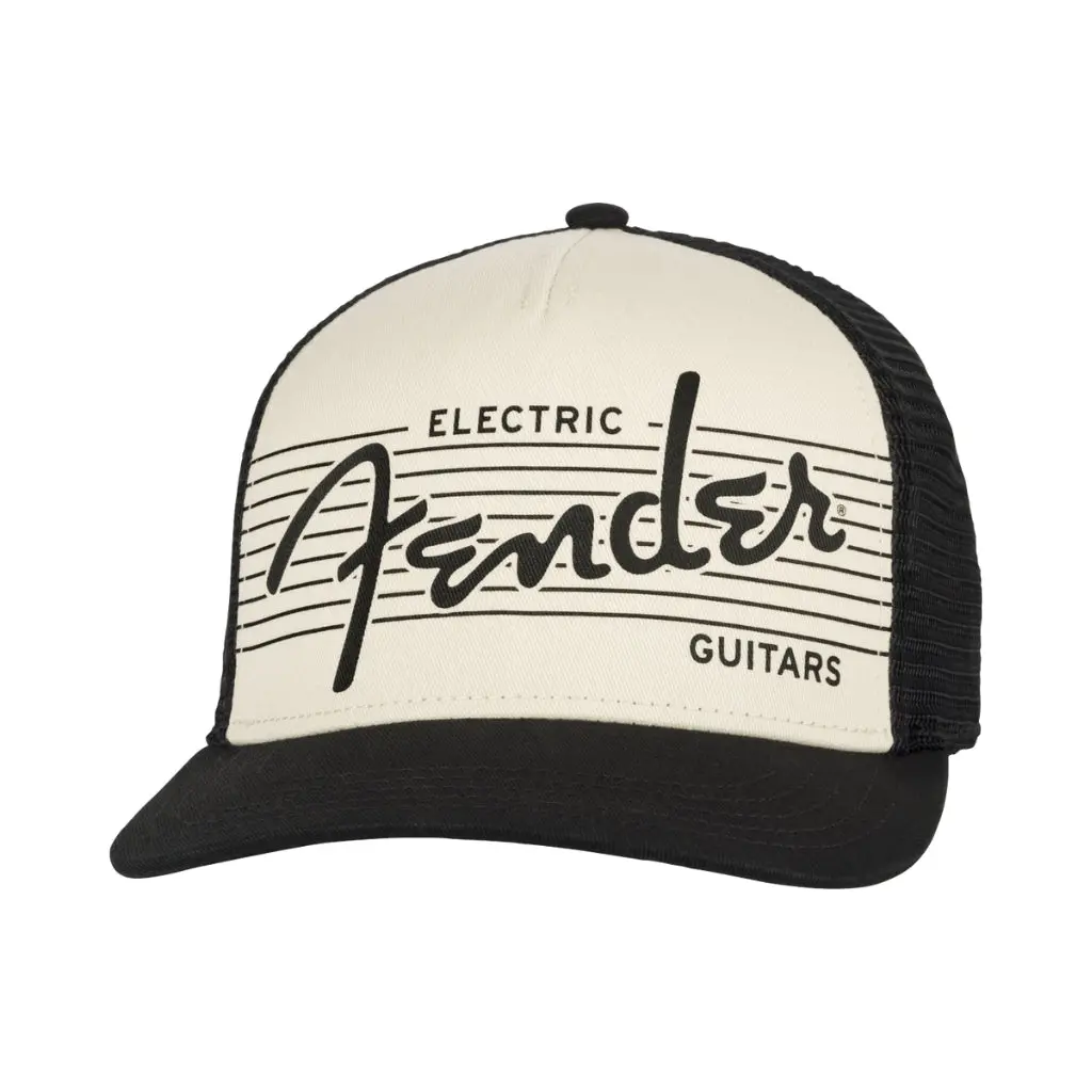 Fender Electric Hat With Black And Cream In One Size 1