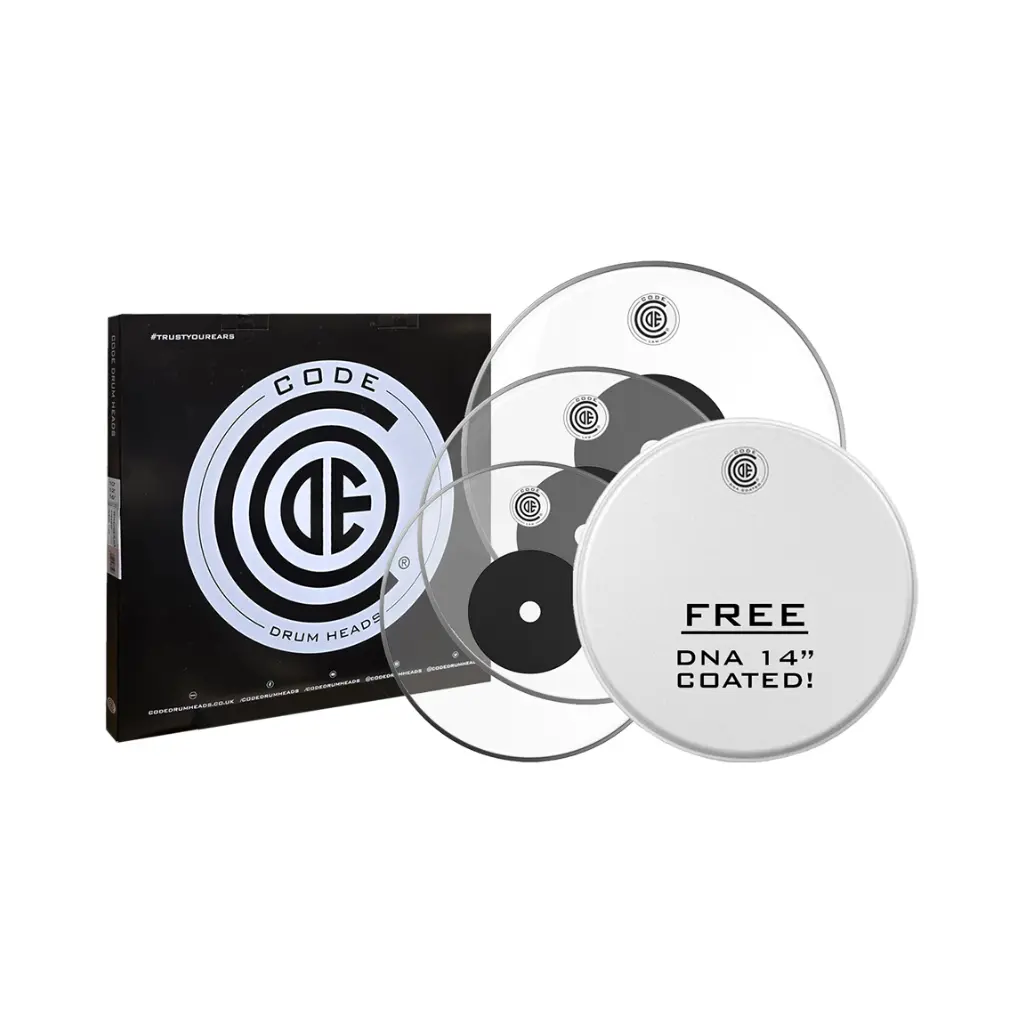 Code Law Clear Tom Head Rock Pack - 12/13/16 Inch 1