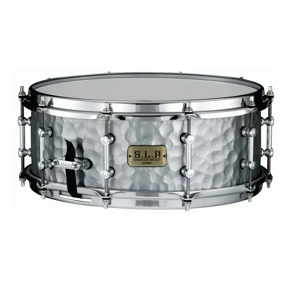 Tama Lst1455h S.L.P. 14"X5.5" Snare Drum - Vintage Hammered Steel 1
