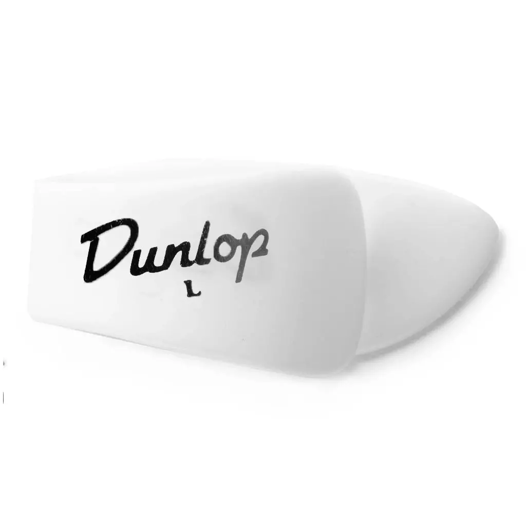 Dunlop Left Handed Large Thumb Picks - White 1