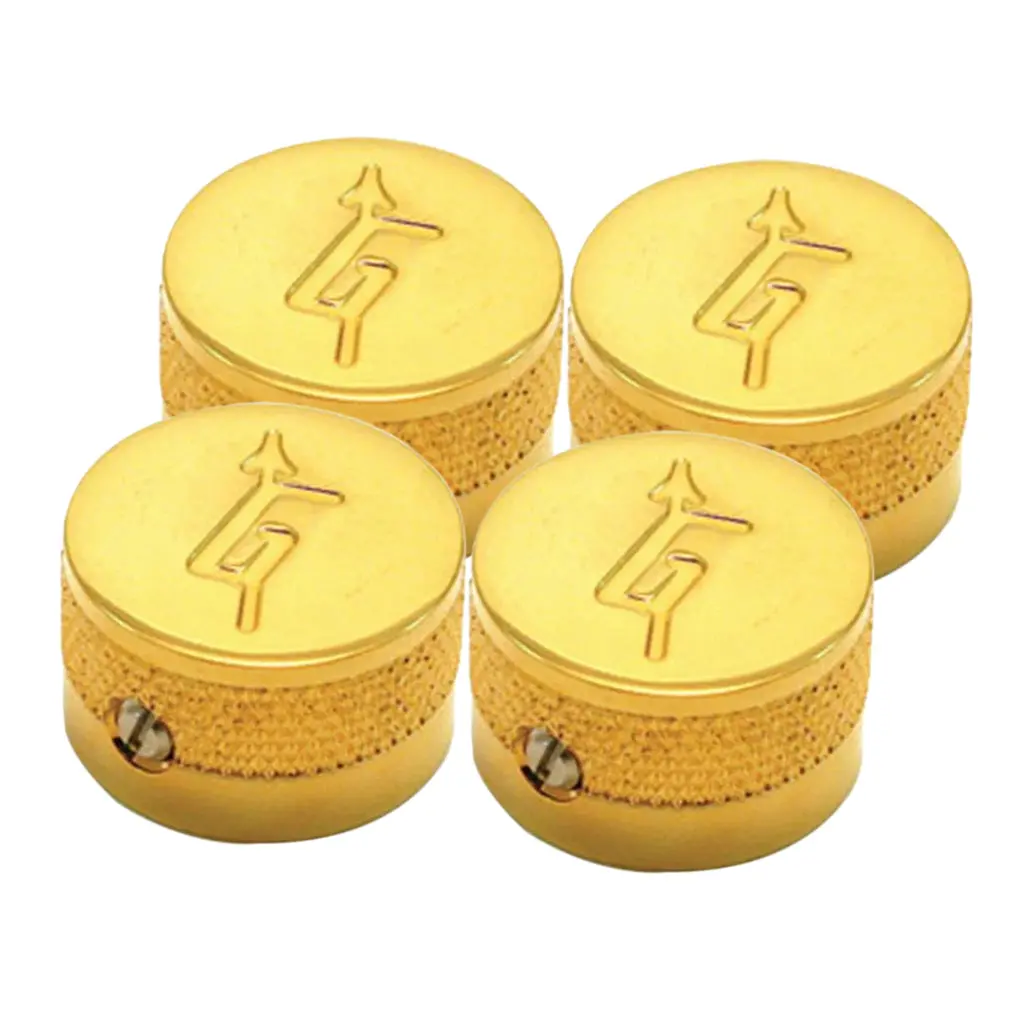 Gretsch Knob Electromatic Collection Metric Pots In Gold Pack Of 4 1