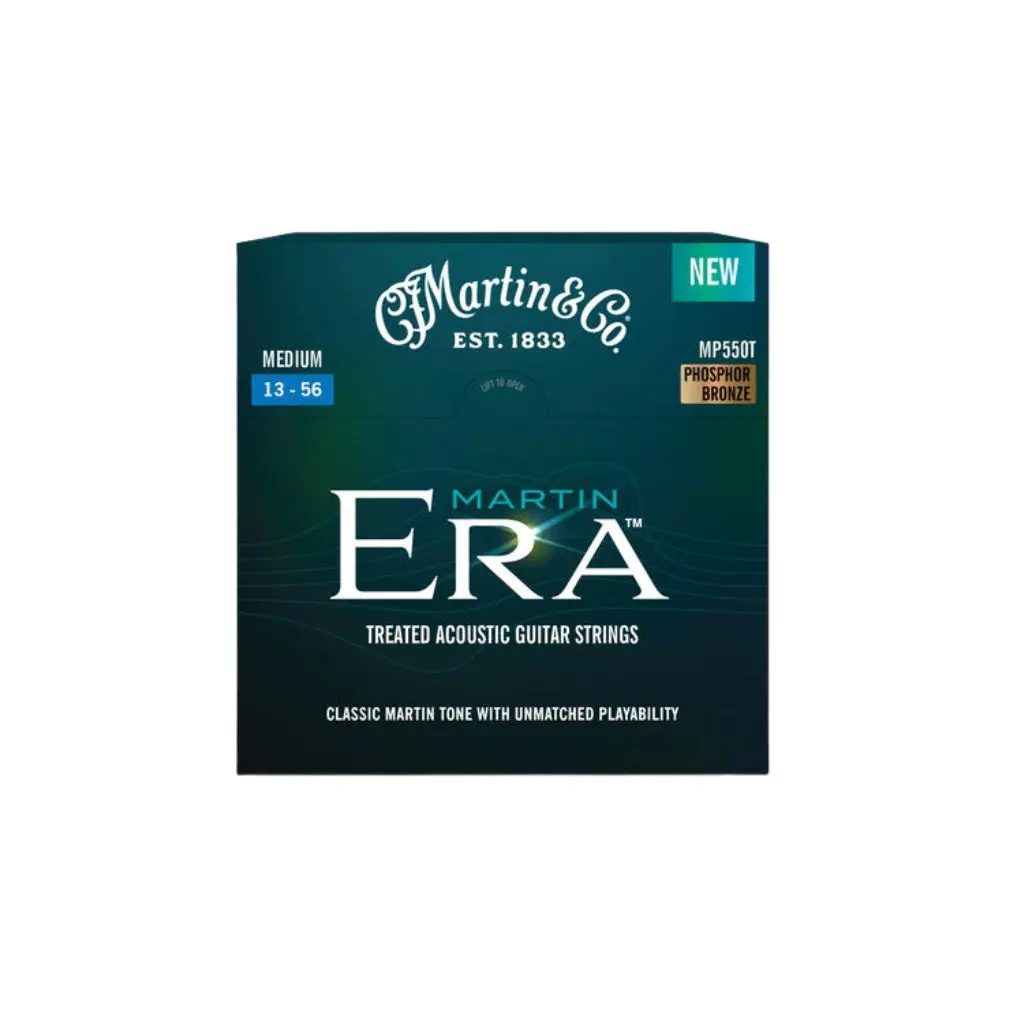 Martin Era Treated Acoustic Guitar Strings Phosphor Bronze - Medium 1