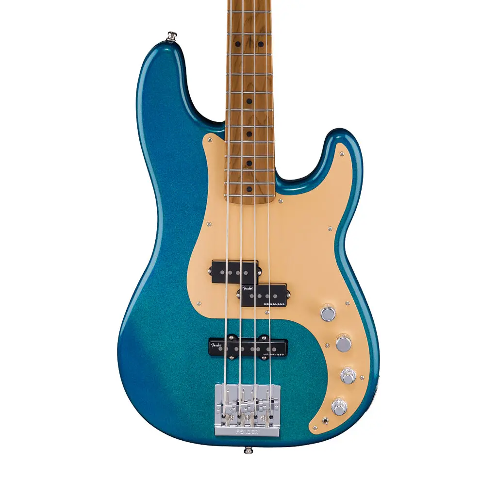 Fender American Ultra Ii Limited Edition Precision Bass Guitar - Aurora 1