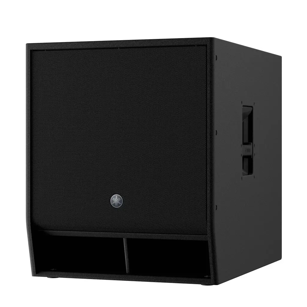 Yamaha Dxs18xlf-D 18" Powered Bass Reflex Subwoofer Dante Connectivity Black 1