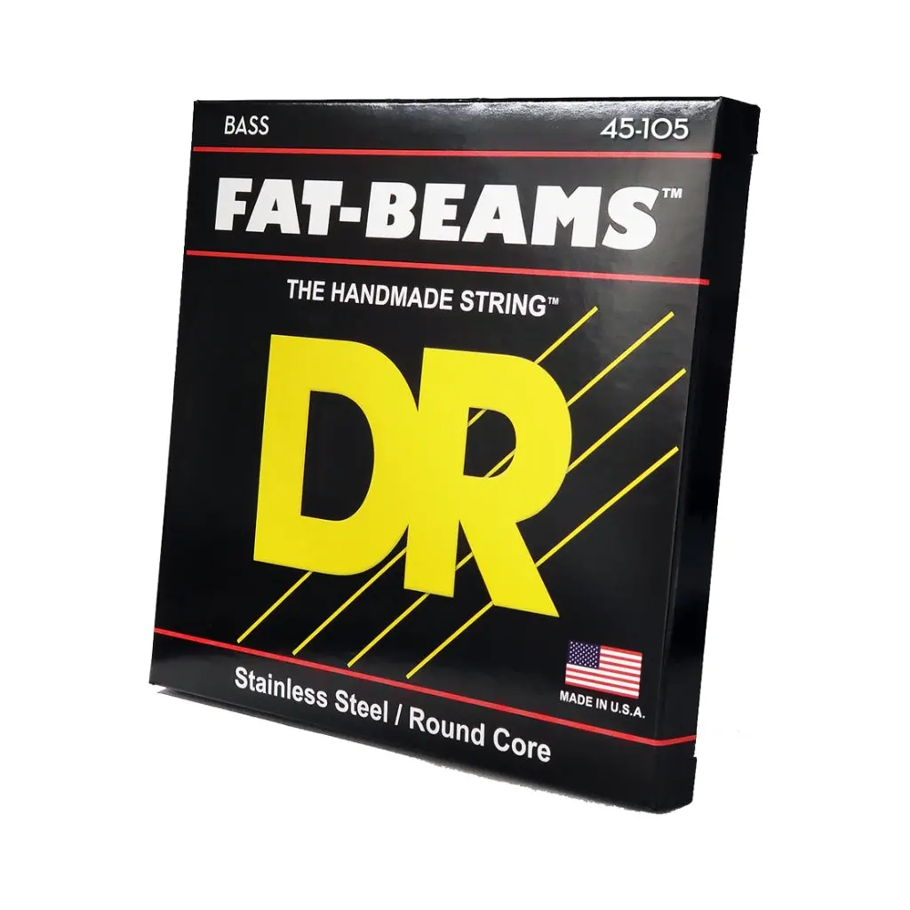 Dr Fat-Beams Stainless Steel Bass Guitar Strings - Medium 45-105 1