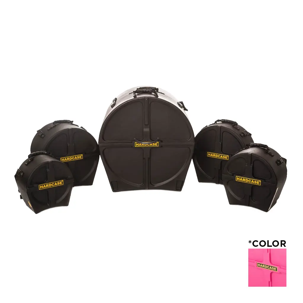 Hardcase Lined Pink Set - 10, 12, 16, 22 + 14S 1