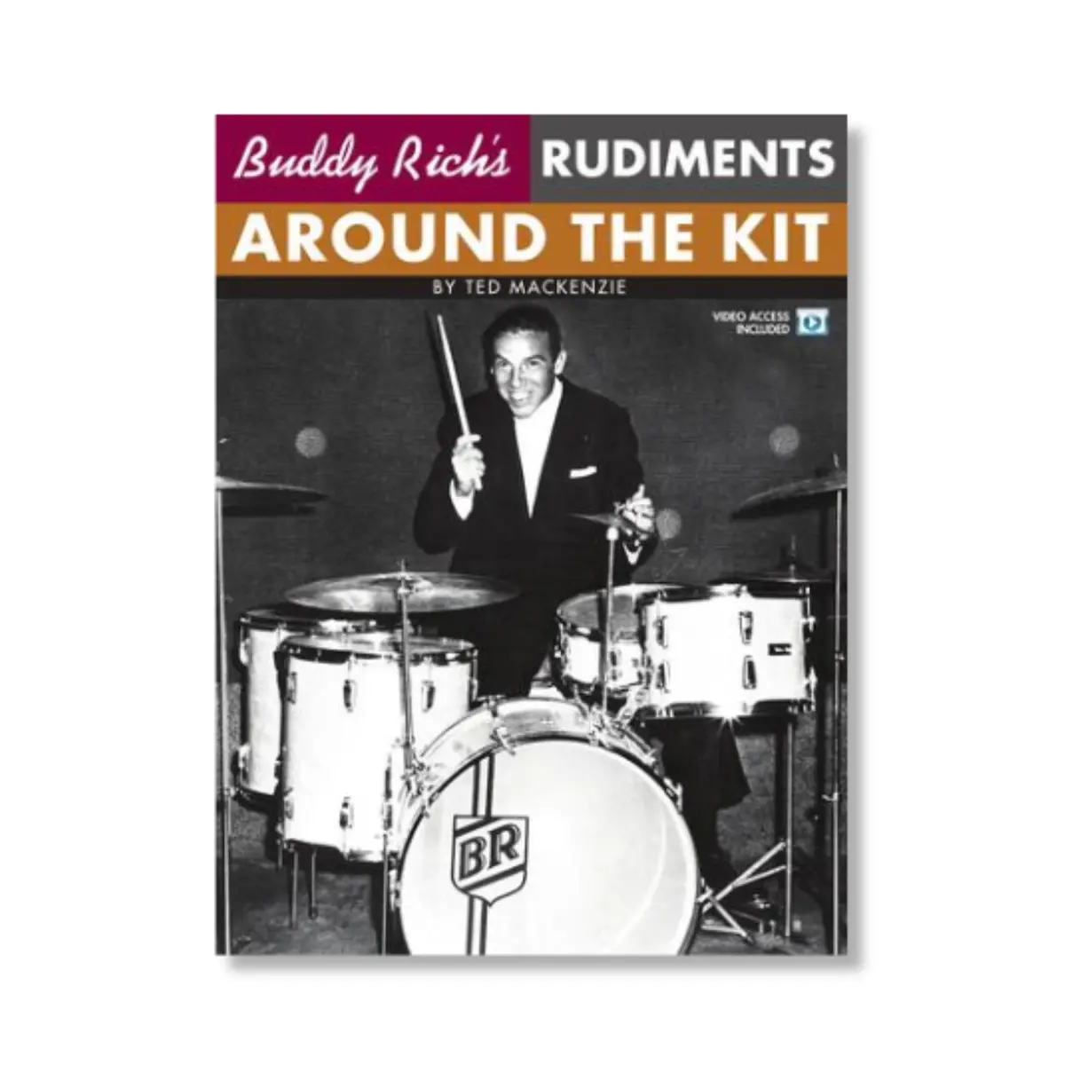 Buddy Rich's Rudiments Around The Kit - Softcover Video Online 1