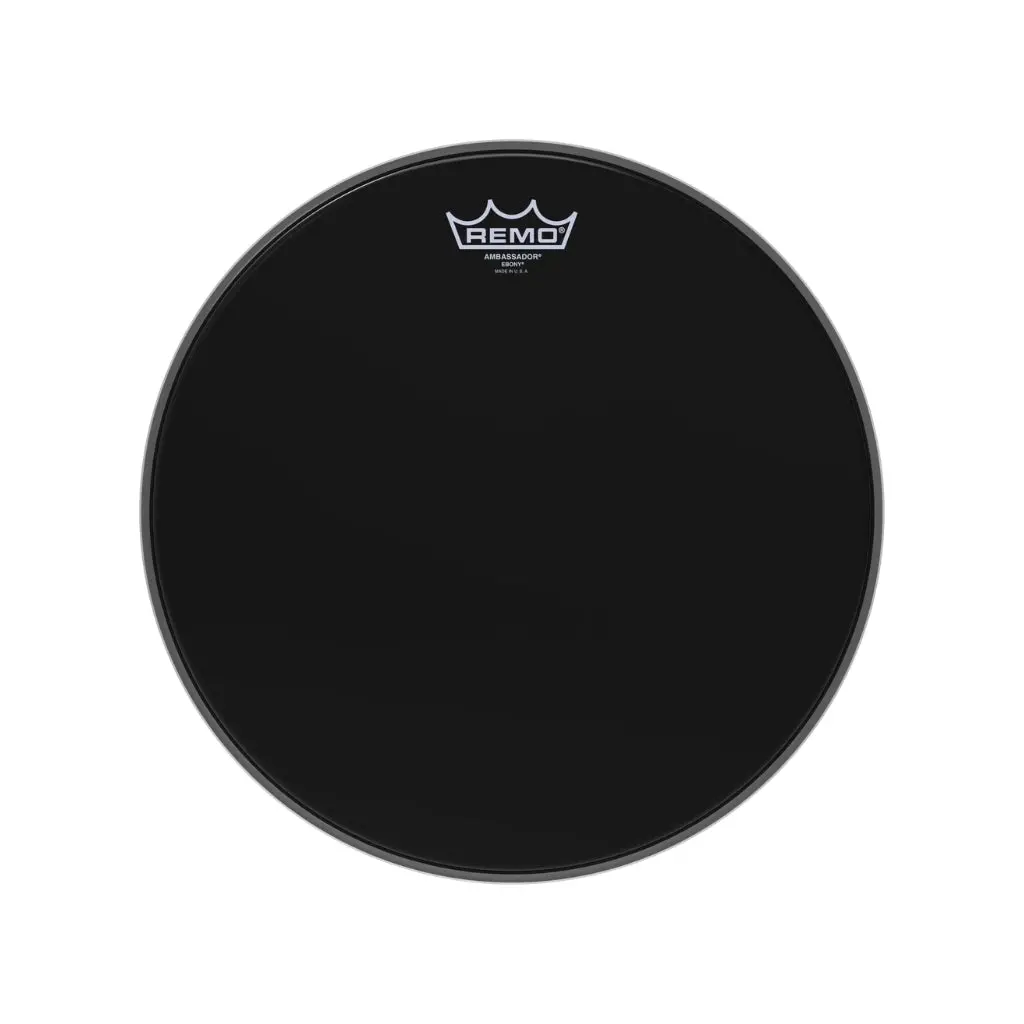 Remo Ambassador Ebony Drumhead - 13 Inch 1