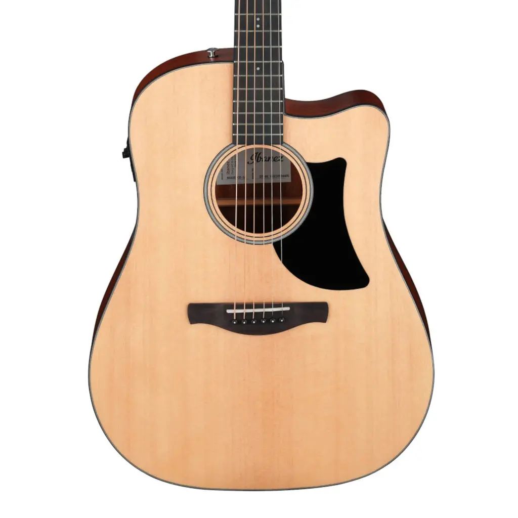 Ibanez Aad50ce Acoustic-Electric Guitar - Natural Low Gloss 1