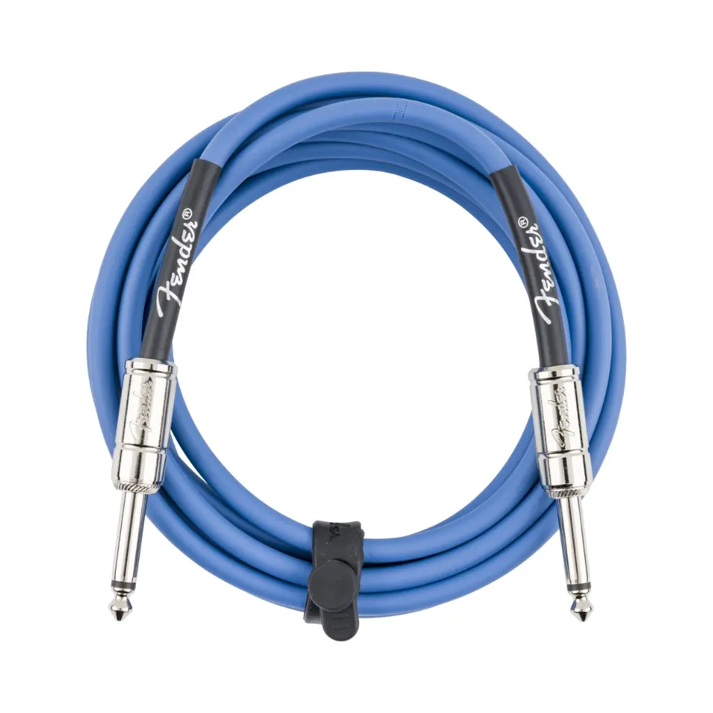 Fender Contour Series Instrument Cable - Lake Placid Blue, 10 Feet 1