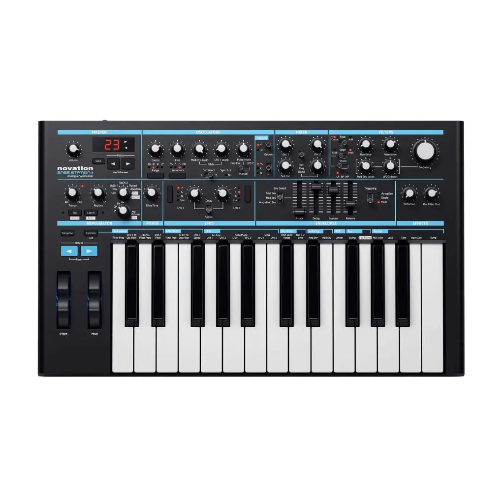 Novation Bass Station Ii 25-Key Analogue Synthesizer 1